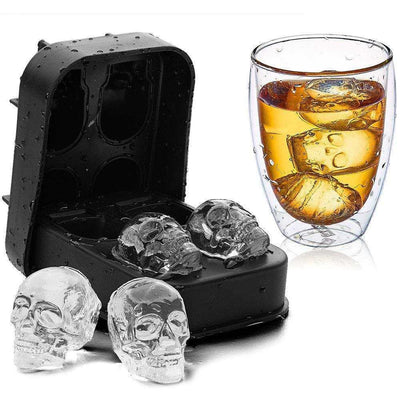 Skull Ice Tray Mold